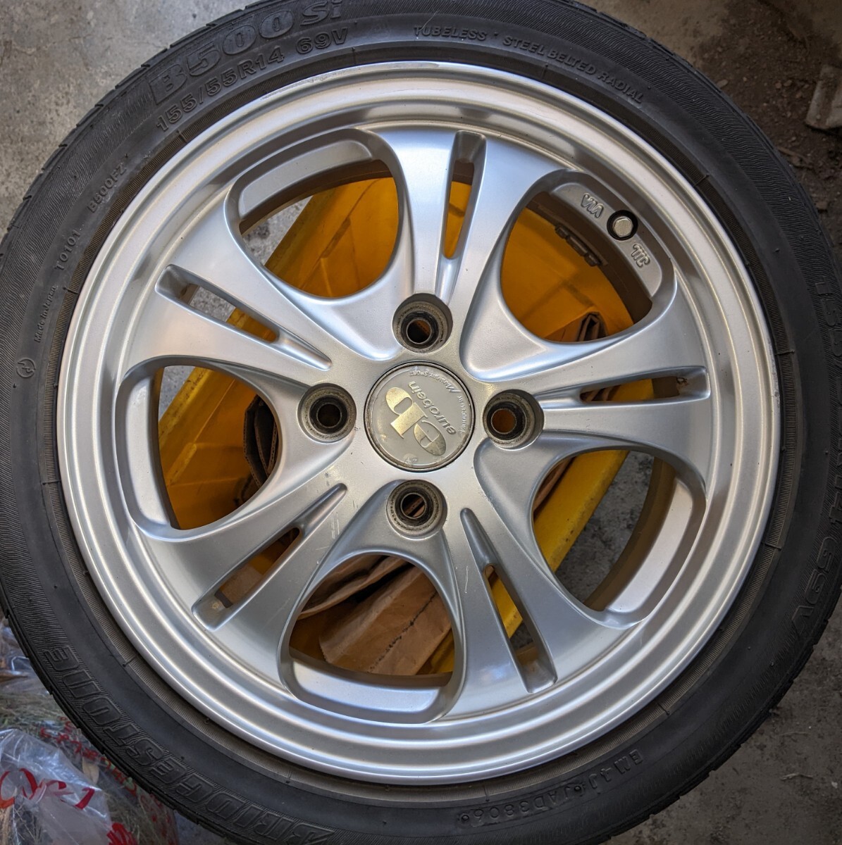 アルミホイール14インチx5J オフセット48拍卖