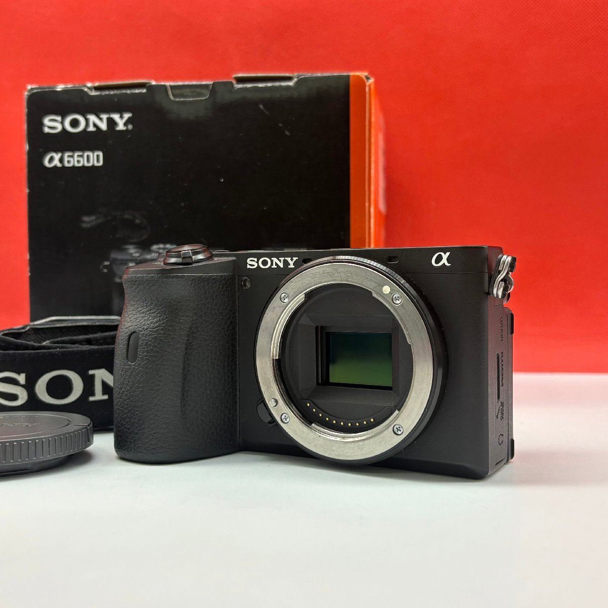 ■15 SONY α6600 ILCE-6600 デジタルミラーレスカメラ ボディ 動作品 1円スタート ソニー拍卖