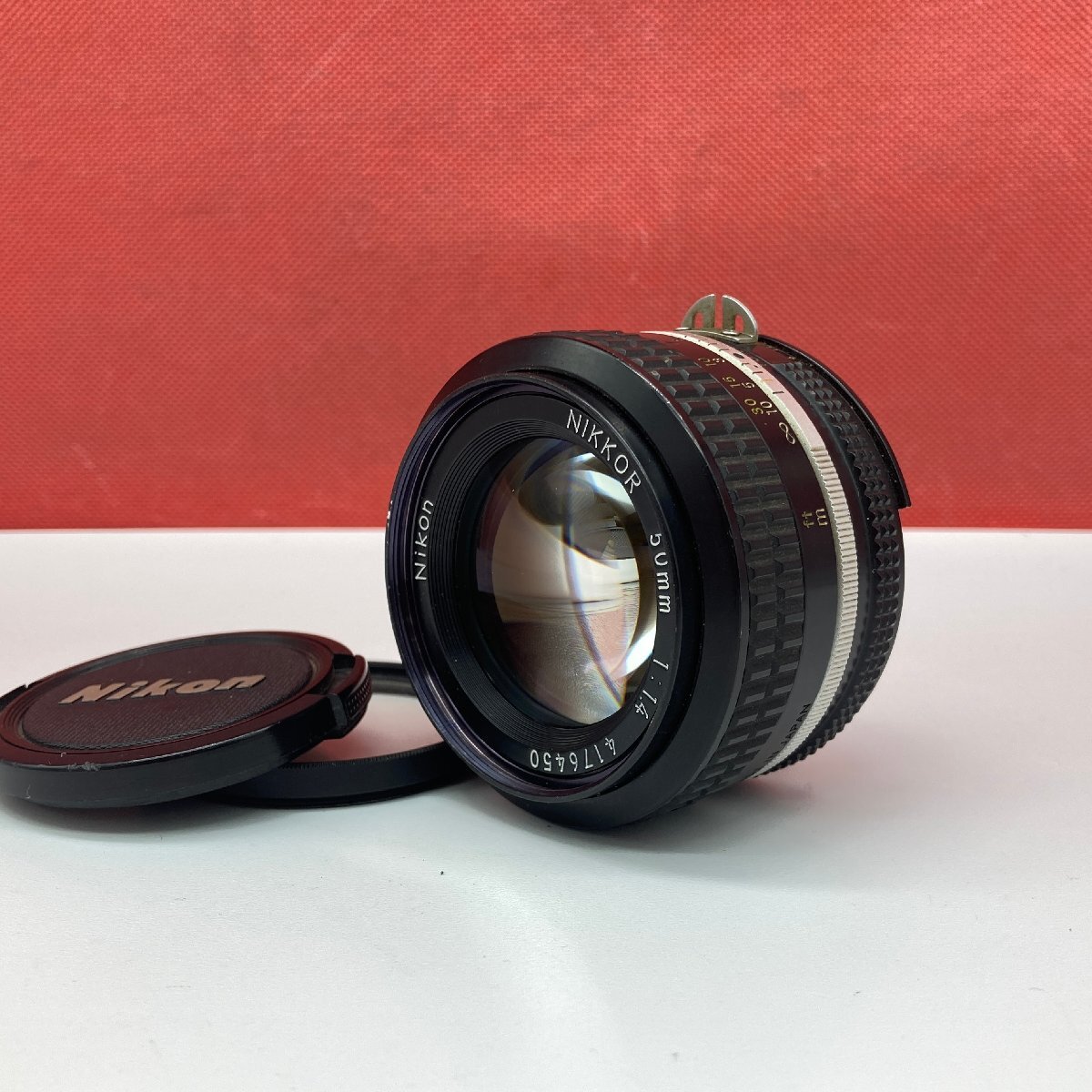 ★07 Nikon NIKKOR 50mm F1.4 Ai カメラ レンズ 1円スタート ニコン拍卖