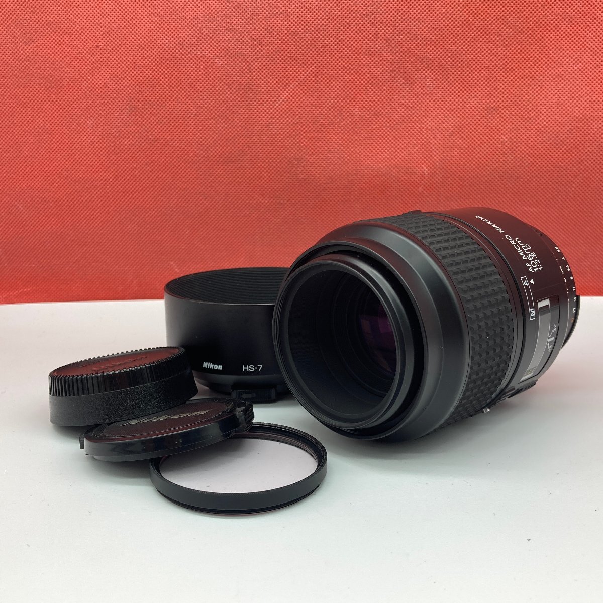 ★03 Nikon AF MICRO NIKKOR 105mm F2.8 D カメラ レンズ 動作品 1円スタート ニコン拍卖