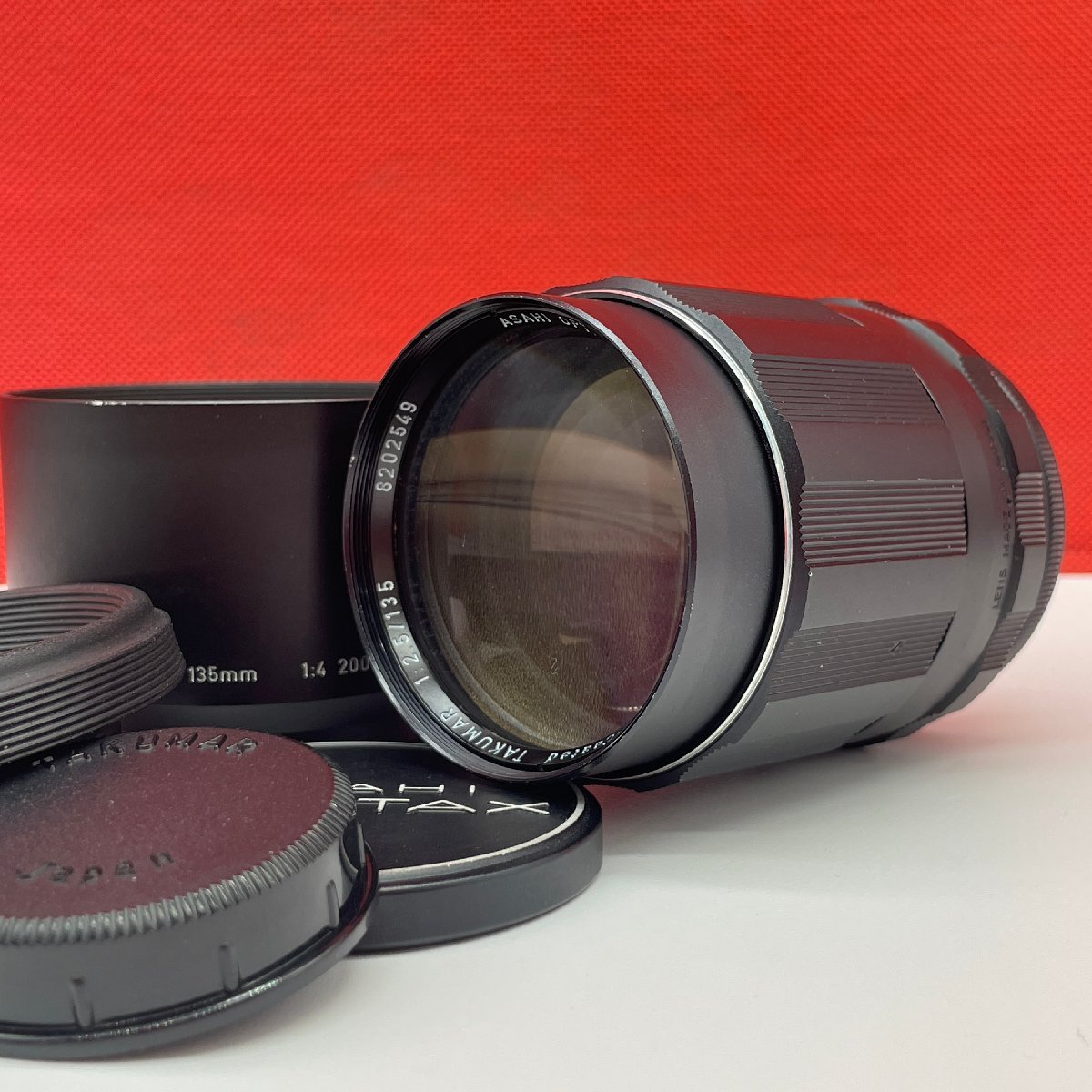 ◎21 PENTAX Super-Multi-Coated TAKUMAR F2.5 135mm カメラ レンズ 1円スタート ペンタックス拍卖