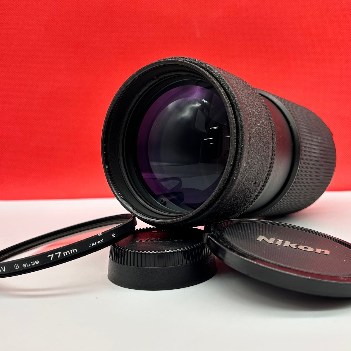 ◇43 Nikon ED AF NIKKOR 80-200mm F2.8 カメラ レンズ 動作品 1円スタート ニコン拍卖