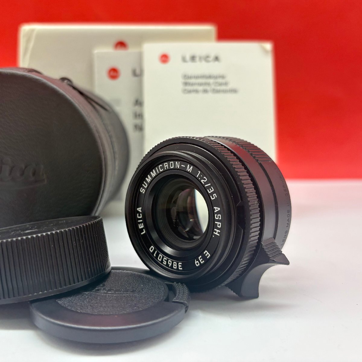 ■30 外観美品 防湿庫保管品 コレクション品 LEICA SUMMICRON-M F2 35mm ASPH. E39 第4世代 4th カメラ レンズ ズミクロン ライカ拍卖
