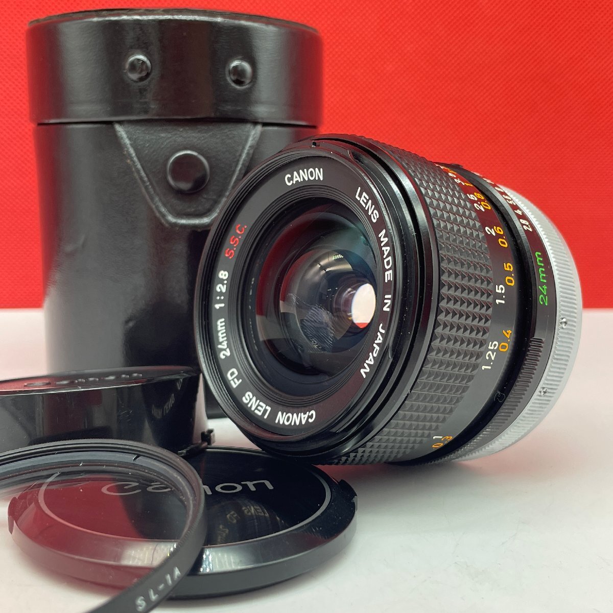 ◎29 Canon LENS FD 24mm F2.8 S.S.C カメラ レンズ 1円スタート キャノン拍卖
