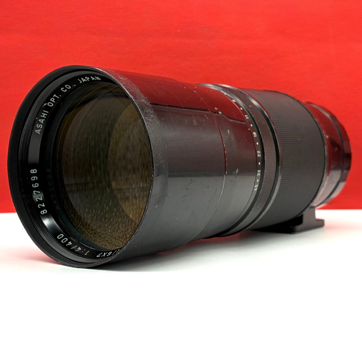 +50 TAKUMAR Super-Multi-Coated 6X7 F4 400mm 中判カメラ レンズ 1円スタート タクマー拍卖