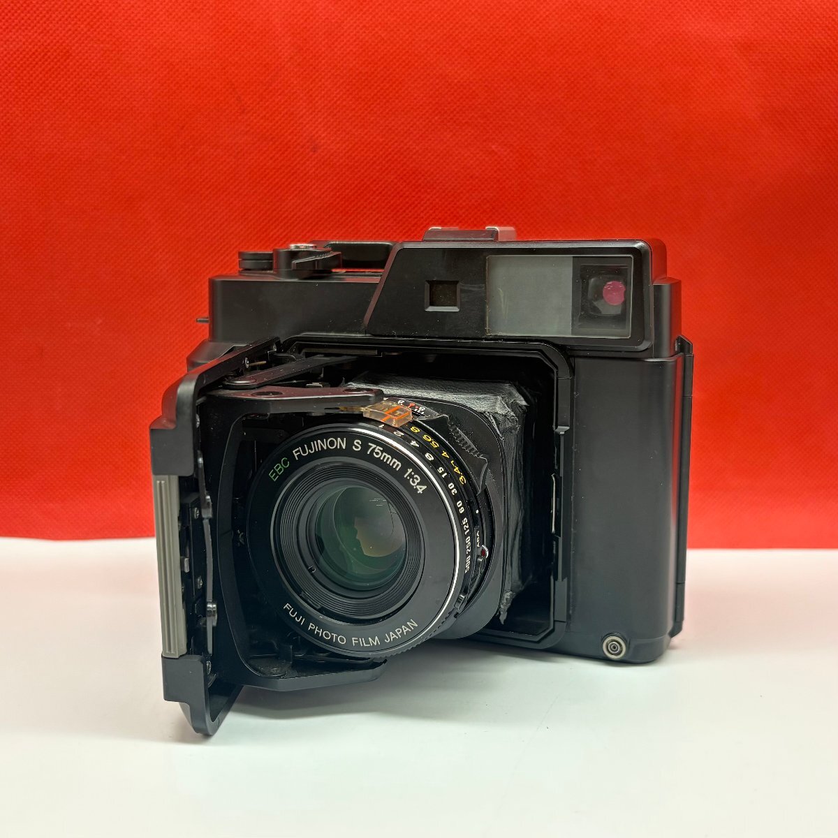 ■44 FUJIFILM FUJICA GS645 Professional 6×4.5 EBC FUJINON S 75mm F3.4 中判カメラ 現状品 1円スタート フジカ フジフィルム拍卖