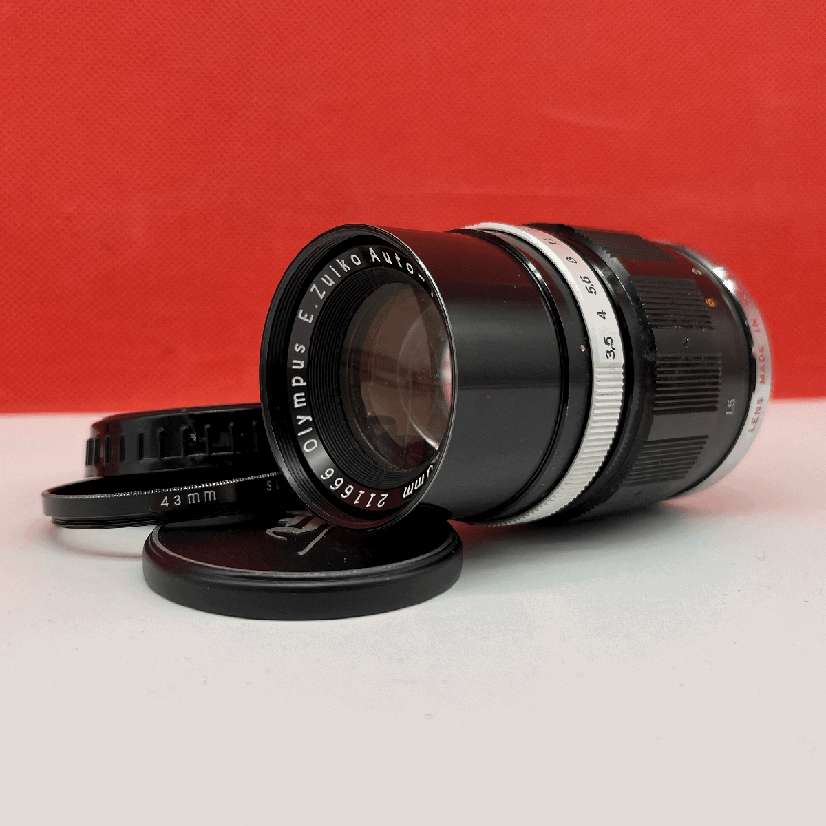 ☆29 OLYMPUS E.Zuiko Auto-T F3.5 100mm カメラ レンズ 1円スタート オリンパス拍卖