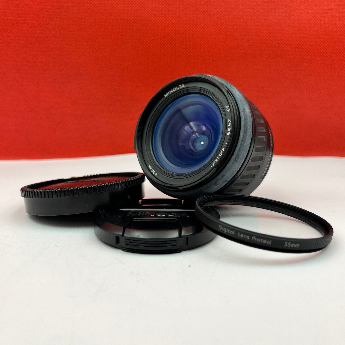 #15 MINOLTA AF 24mm F2.8 〔22〕 カメラ レンズ 動作品 1円スタート ミノルタ拍卖