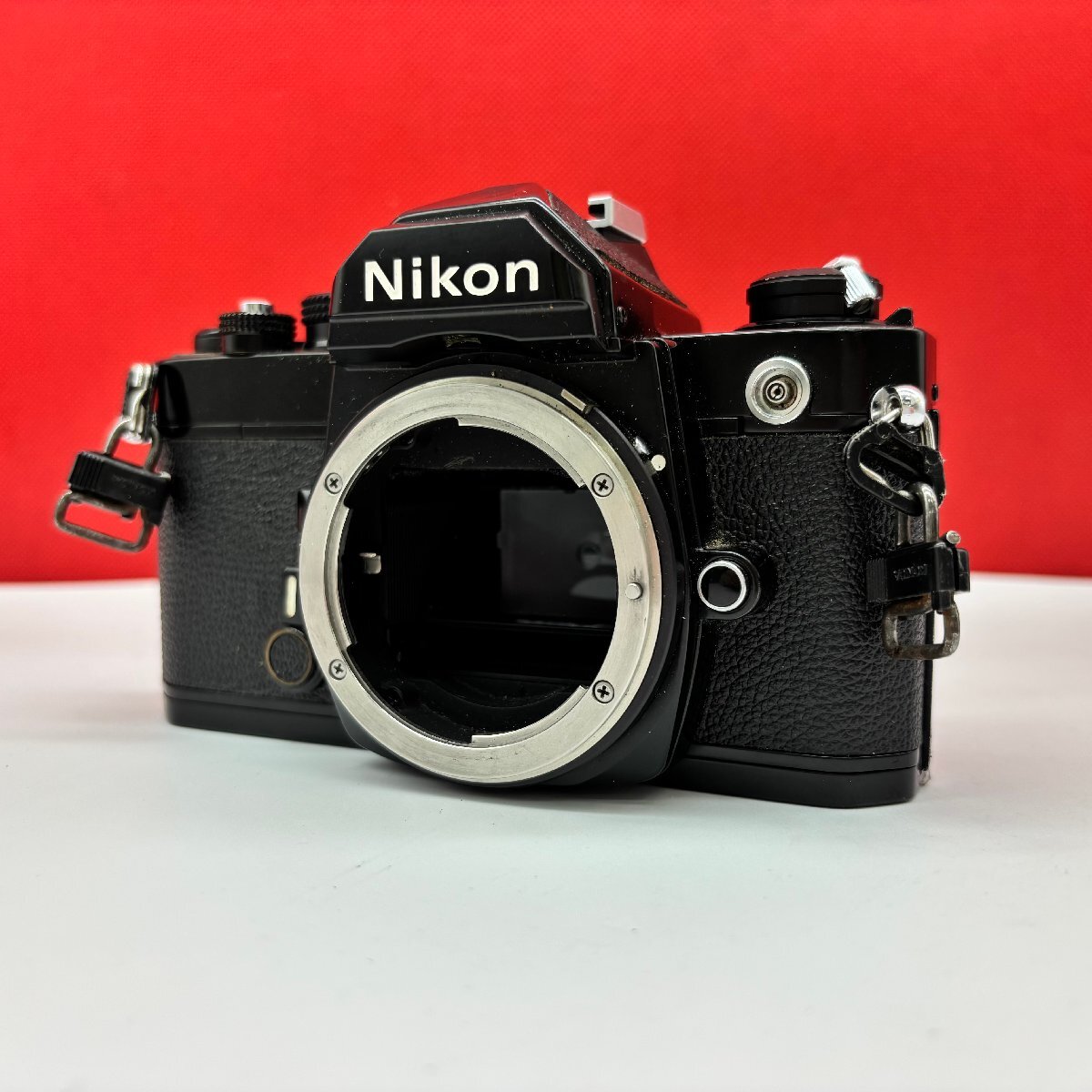 △81 Nikon FM ブラック フィルム一眼レフカメラ ボディ 動作品 1円スタート ニコン拍卖