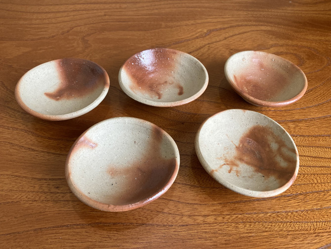 鉢 備前焼鉢揃 ヒダスキ鉢揃 小山一草 1077拍卖