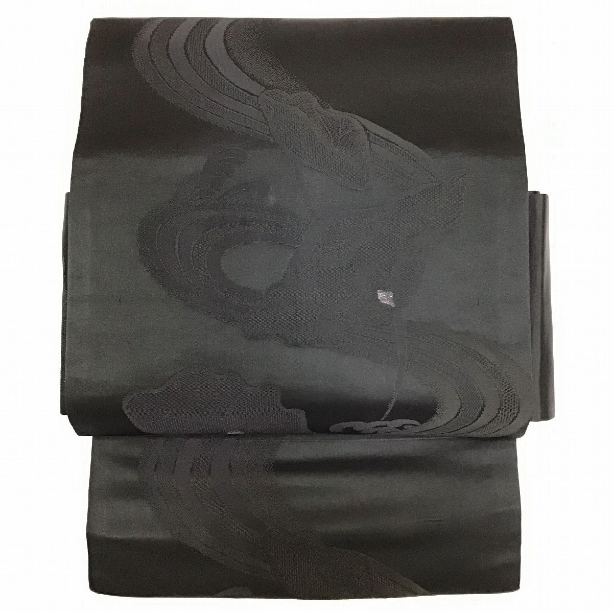 名古屋帯・喪服用・植物文様・No.200701-1686・梱包サイズ60拍卖