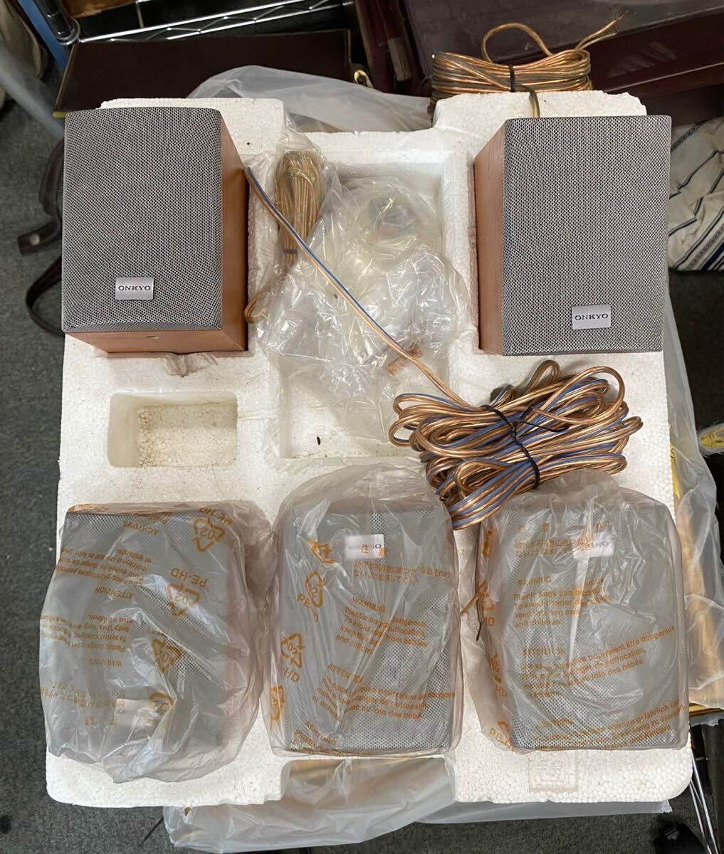 オンキョー ONKYO サテライトスピーカー ST-V10X まとめセット オーディオ機器 拍卖