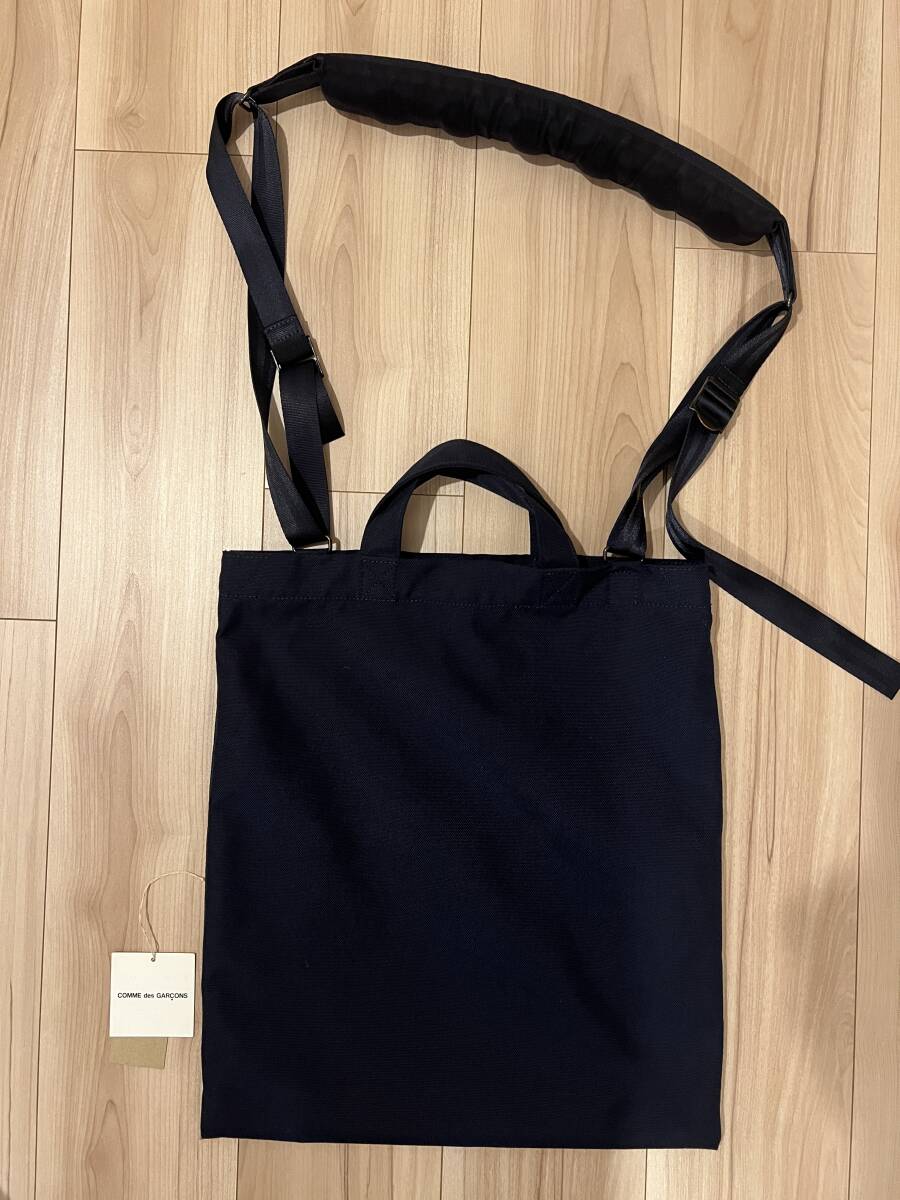 【超希少】ギャルソンHOMME DEUX×PORTER CLASSIC×西川 muatu ムアツ 特殊ベルト  ネイビー色 100%正規品拍卖