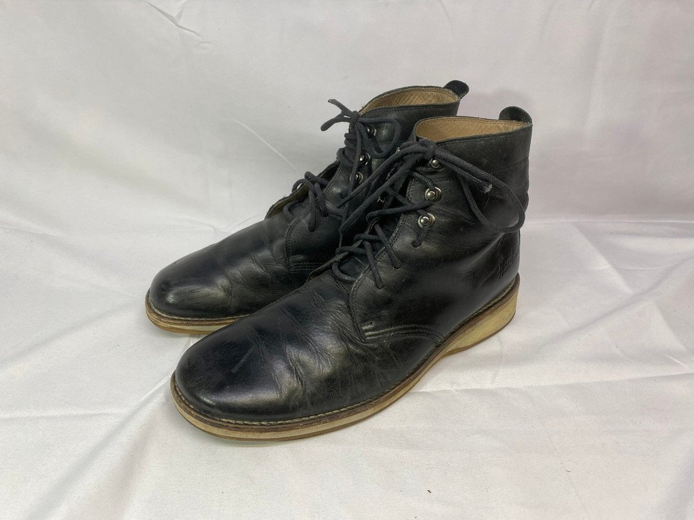 Hawkins ホーキンス レザーレースアップブーツ GT-5120 サイズ: 9H カラー: ブラック シューズ拍卖