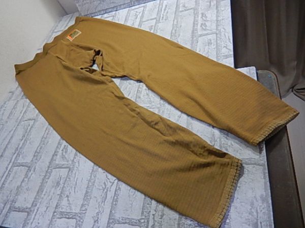 D12 サイズS ◆FROG PECKHAMフリースアンダーパンツ コヨーテ◆米軍◆アウトドア!キャンプ!バイク!拍卖