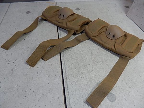 Y13 未使用!サイズS ◆コヨーテカラー タクティカルエルボーパッド◆米軍◆サバゲー!バイク!拍卖