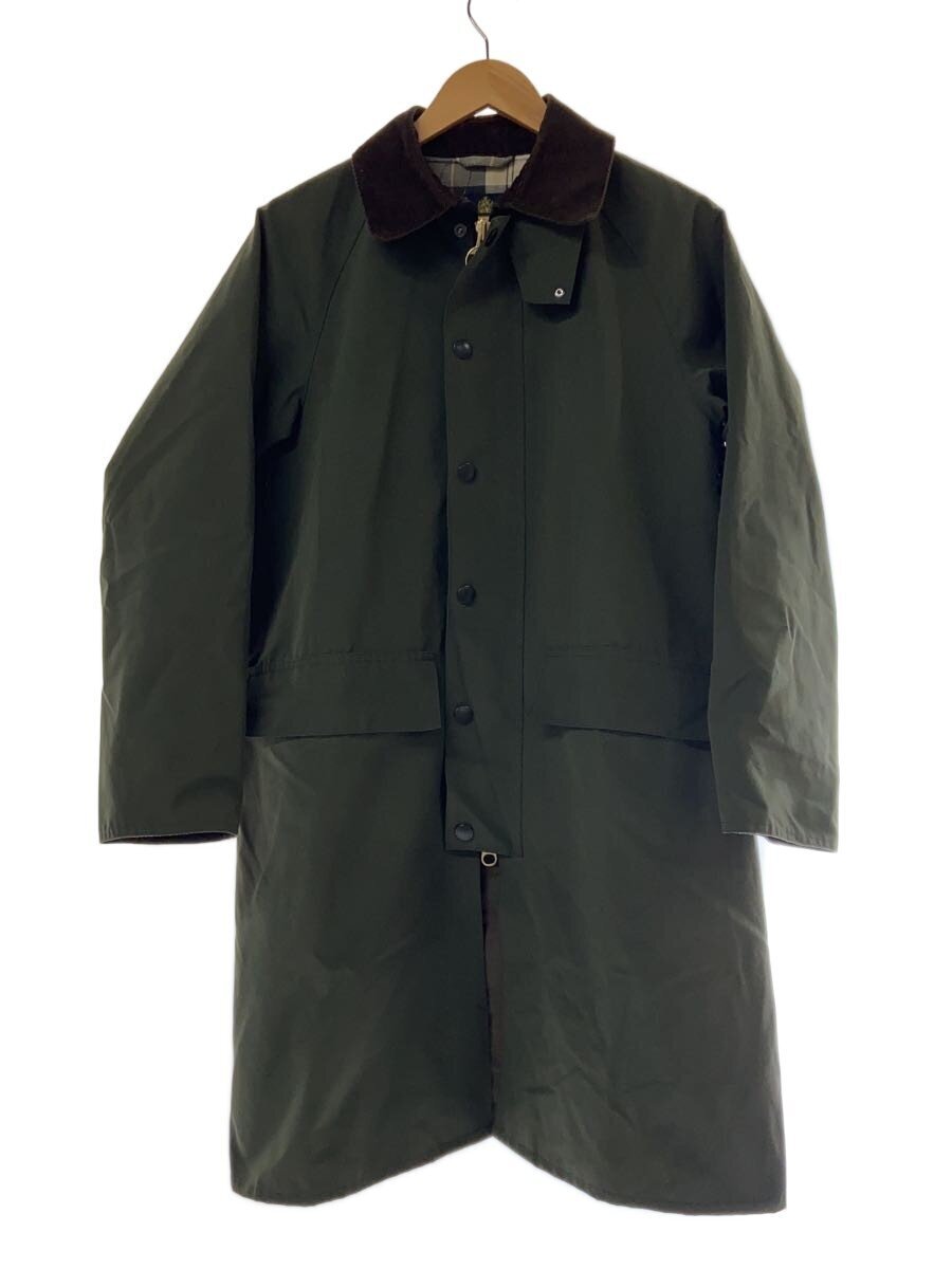 Barbour◆コート/36/ポリエステル/カーキ/無地/2102125/burghley拍卖