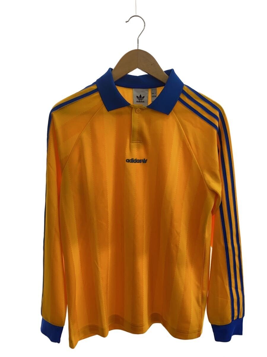 adidas◆長袖Tシャツ/S/ポリエステル/ORN/ix9596拍卖