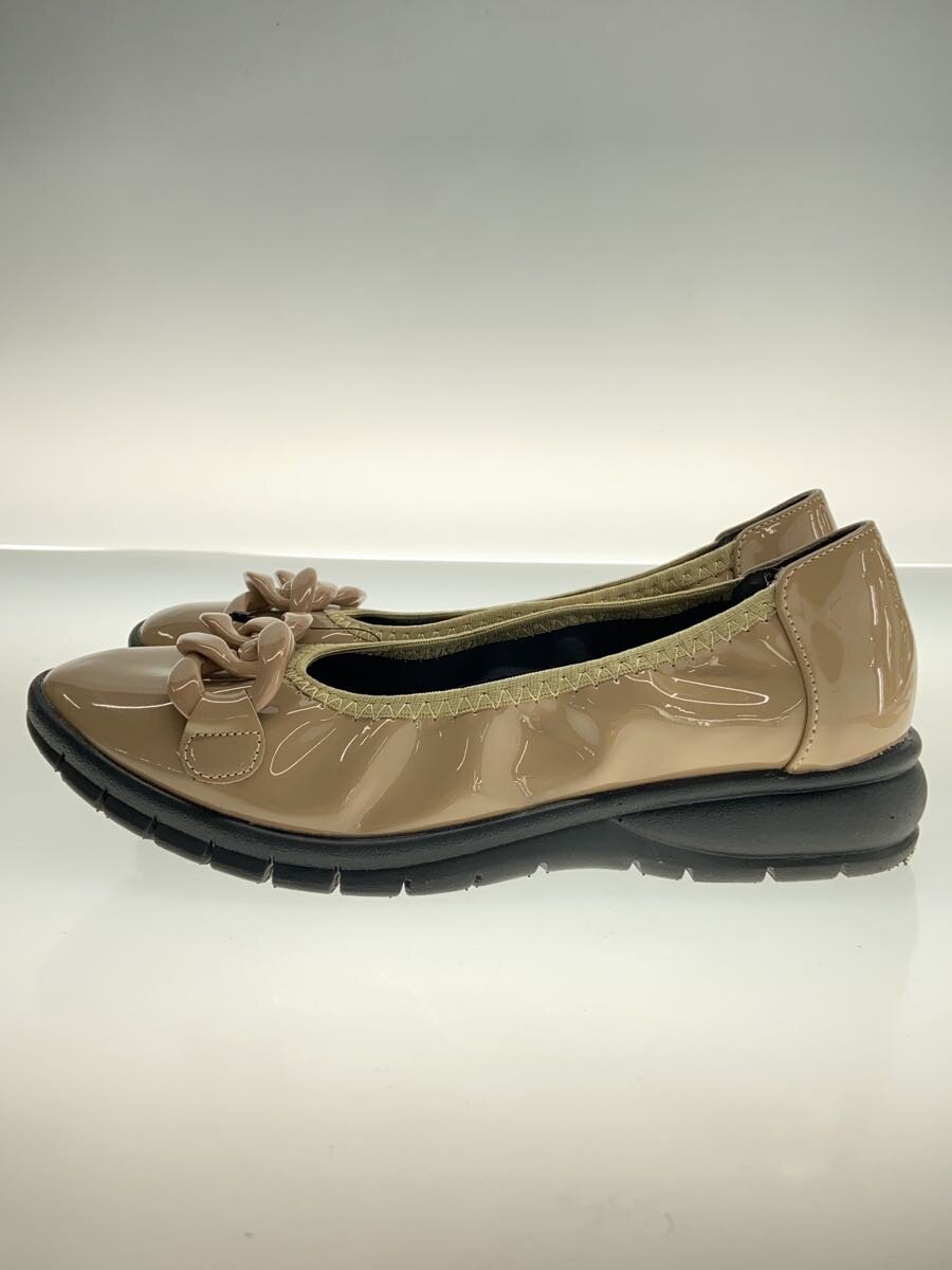 Balancoire◆チェーン/フラットパンプス/24cm/ベージュ拍卖