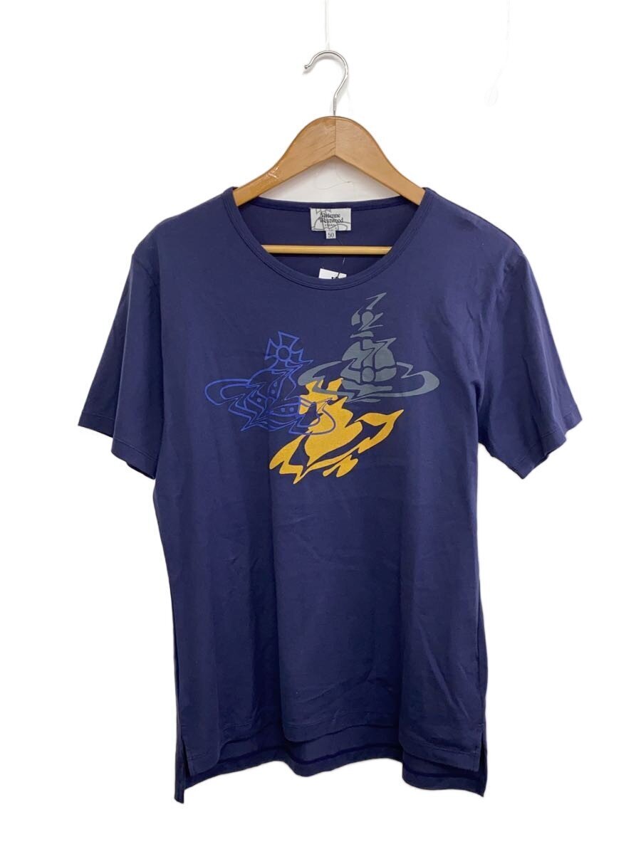 Vivienne Westwood◆Tシャツ/40/コットン/NVY/プリント/VW-24-75380拍卖