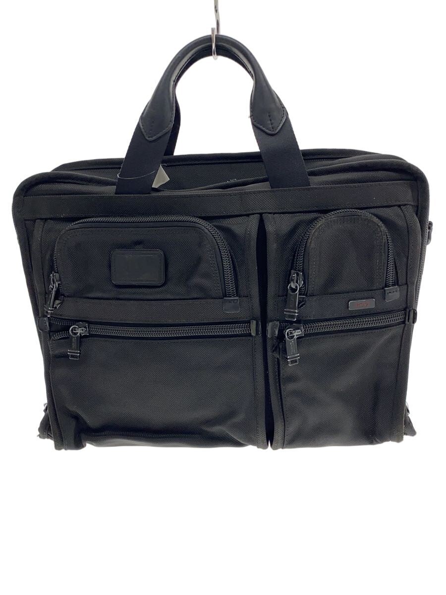 TUMI◆ブリーフケース/キャンバス/BLK/無地/26108DH拍卖