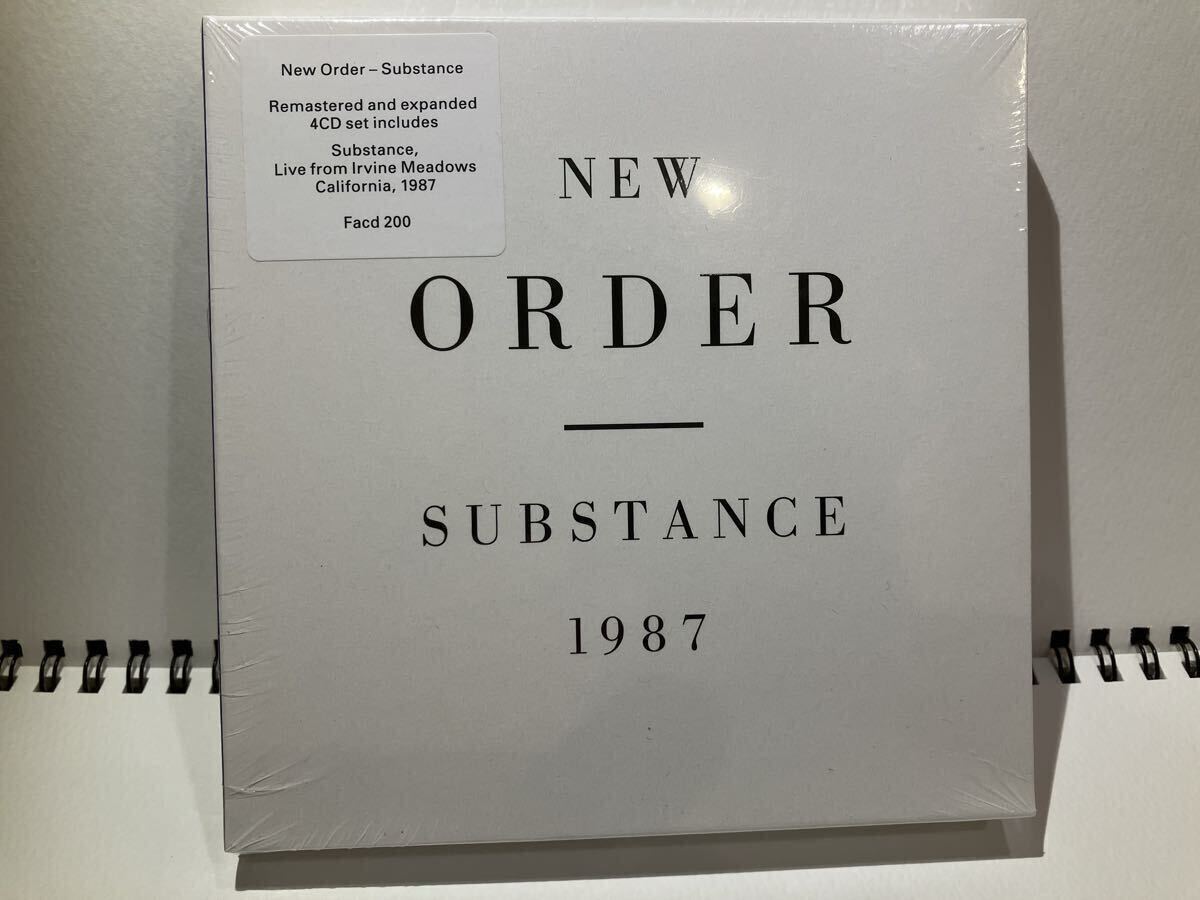 新品未開封 4CD BOX NEW ORDER SUBSTANCE 1987 Expanded Edition 4枚組 限定盤 ニューオーダー サブスタンス 2023年リマスター拍卖