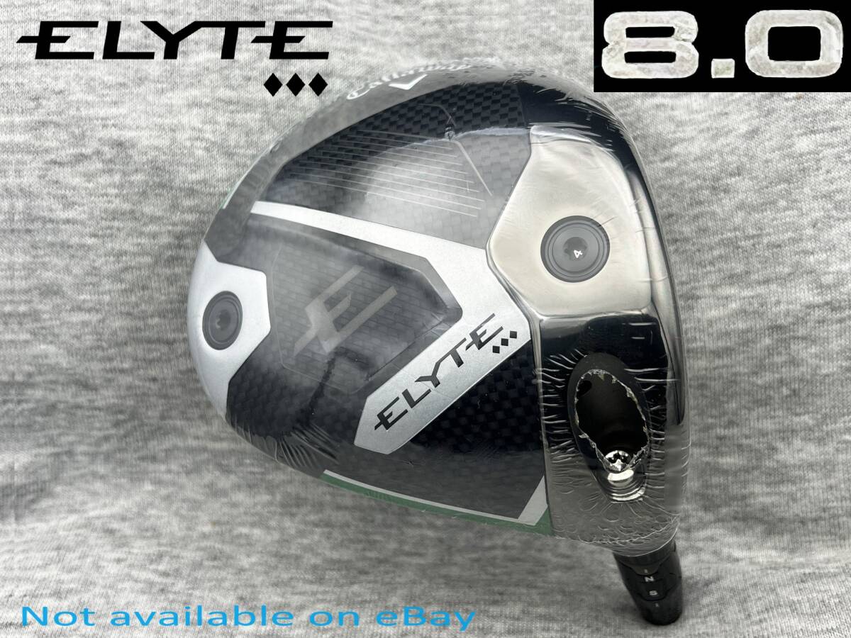 ★CT257★ ツアー支給品 PROTO TCシリアル CALLAWAY ELYTE TRIPLE DIAMOND ◆◆◆ 8.0 (リアル 8.9°) エリート トリプルダイヤTOUR ISSUE拍卖