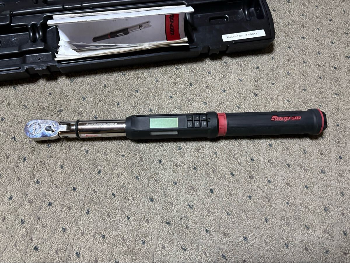 スナップオン Snap-on デジタルトルクレンチ ATECH2F100BN ATECH 中古 公正済み 角度絞め対応拍卖