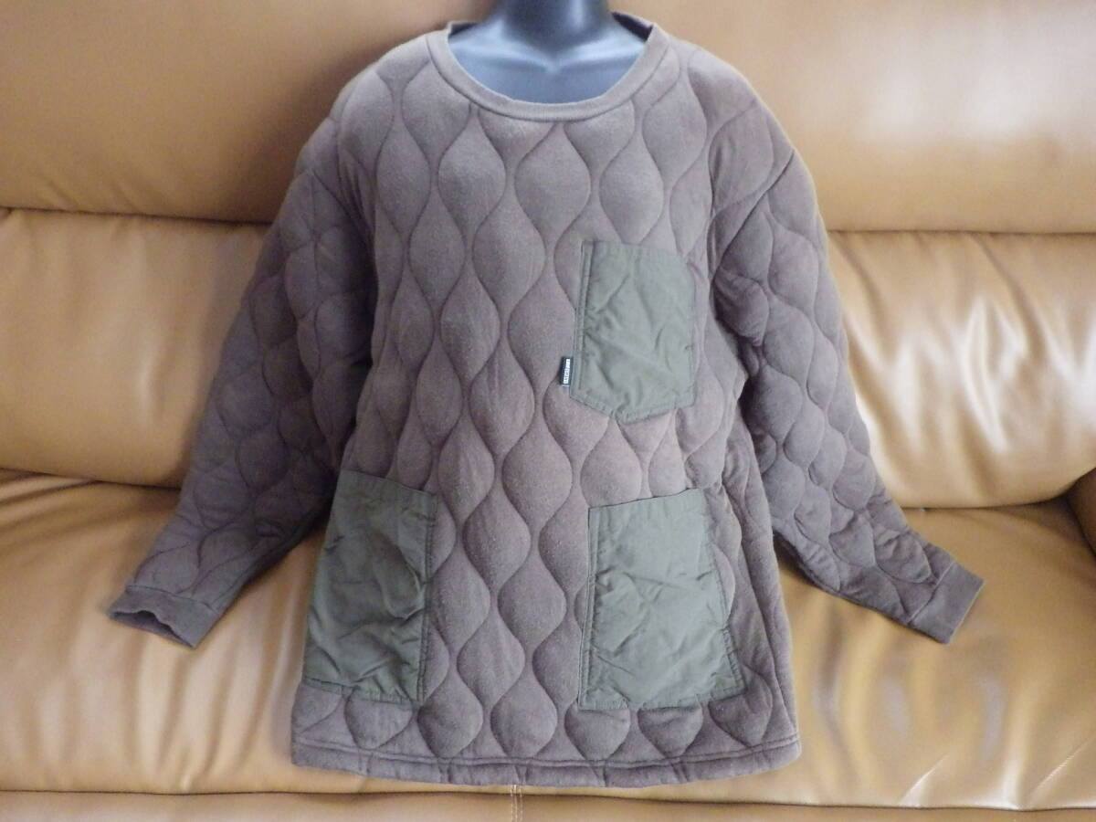 GRIP SWANY グリップスワニーのキルティングトレーナー 軽くフワフワな感じで暖かくこれからの季節に最適拍卖