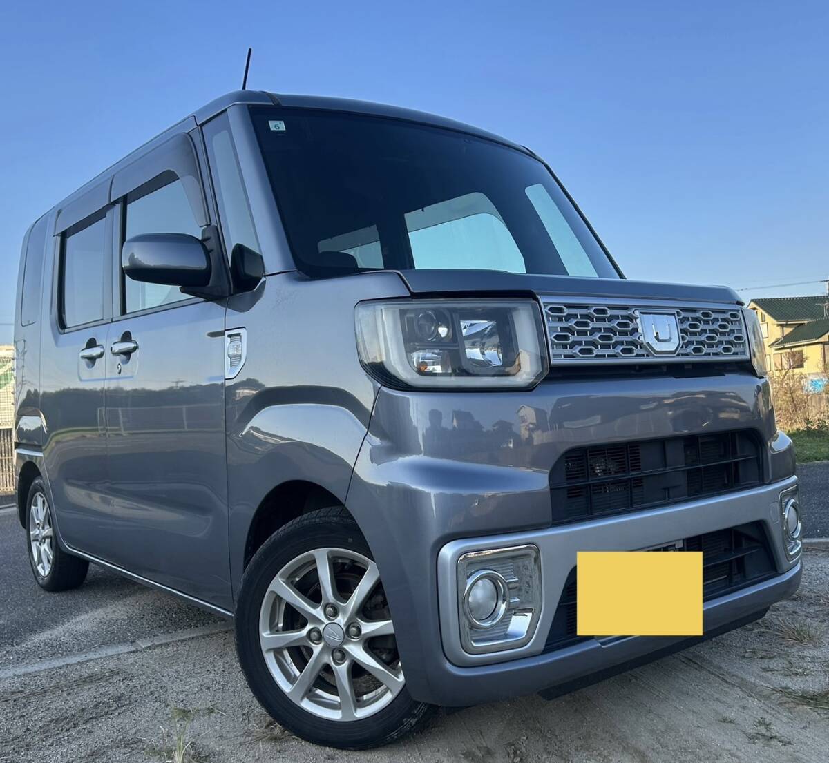 27年 ウェイク X 〓4WD!4WD! ICターボ! パワスラ! 純正ナビ・バックカメラ! 純正アルミ! Pスタート! 車検:令和9年12月迄!拍卖