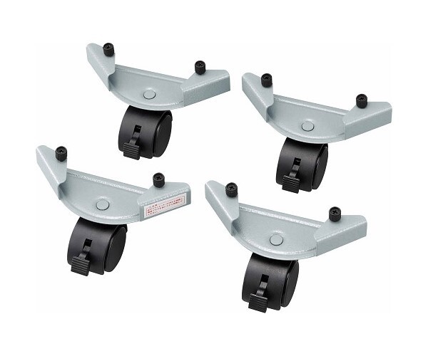 【即納】移動がらくらくファンヒーターキャリー ライトグレー コジット ストッパー付 4個 移動 可動 キャスター拍卖