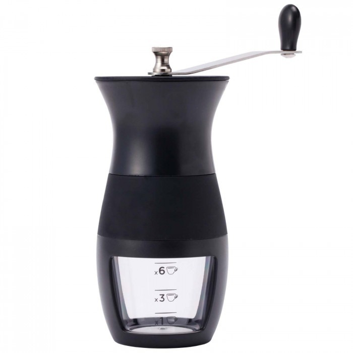 【即納】粗さ調節できるコーヒーミル 珈琲 アウトドア キャンプ 手動 粒度調整 細挽き 粗挽き お手入れ簡単拍卖