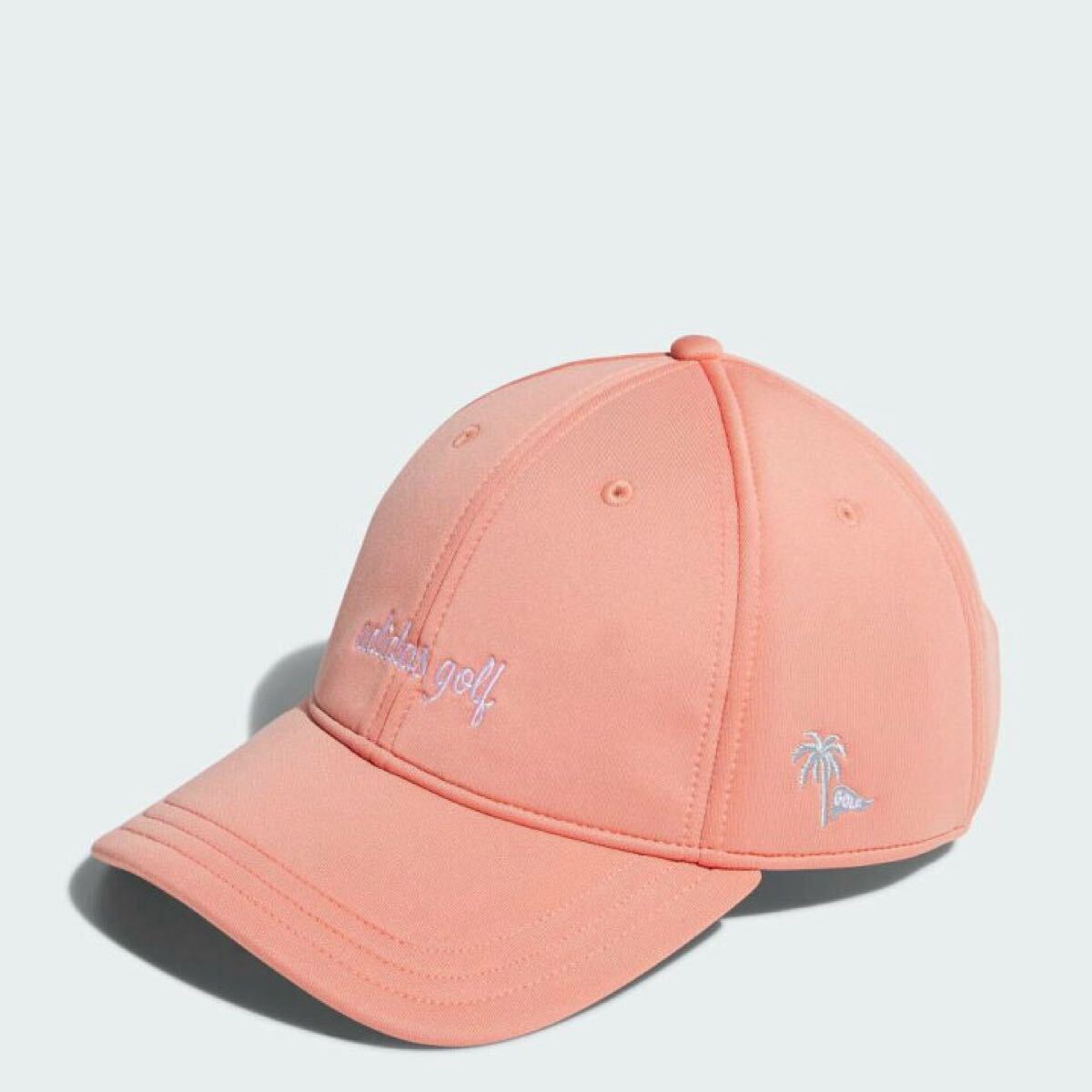 送料無料 新品 adidas GOLF パームツリー モチーフキャップ PNK拍卖