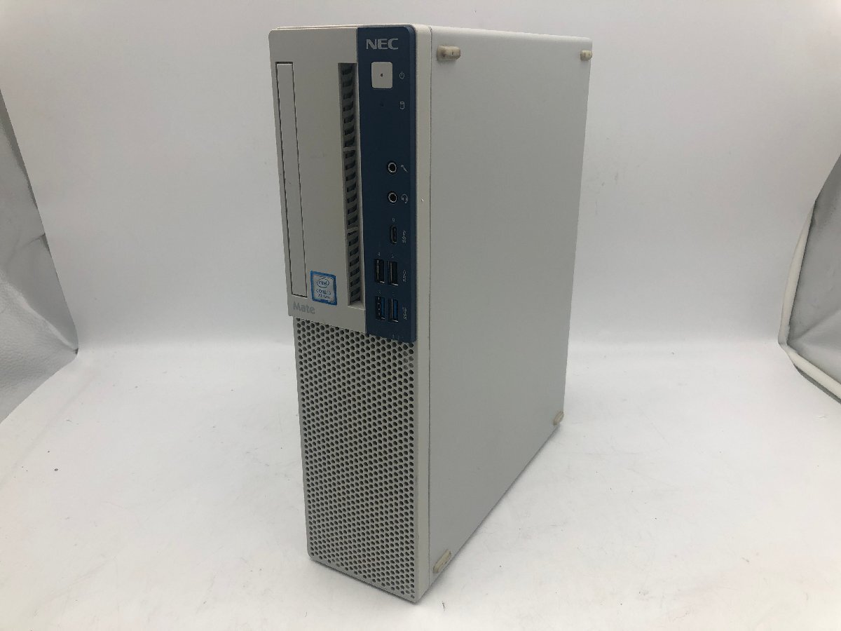 【ハード王】1円~/デスク/NEC Mate PC-MKL36EZG5/Corei3-9100/4GB/ストレージ無/20514-B拍卖