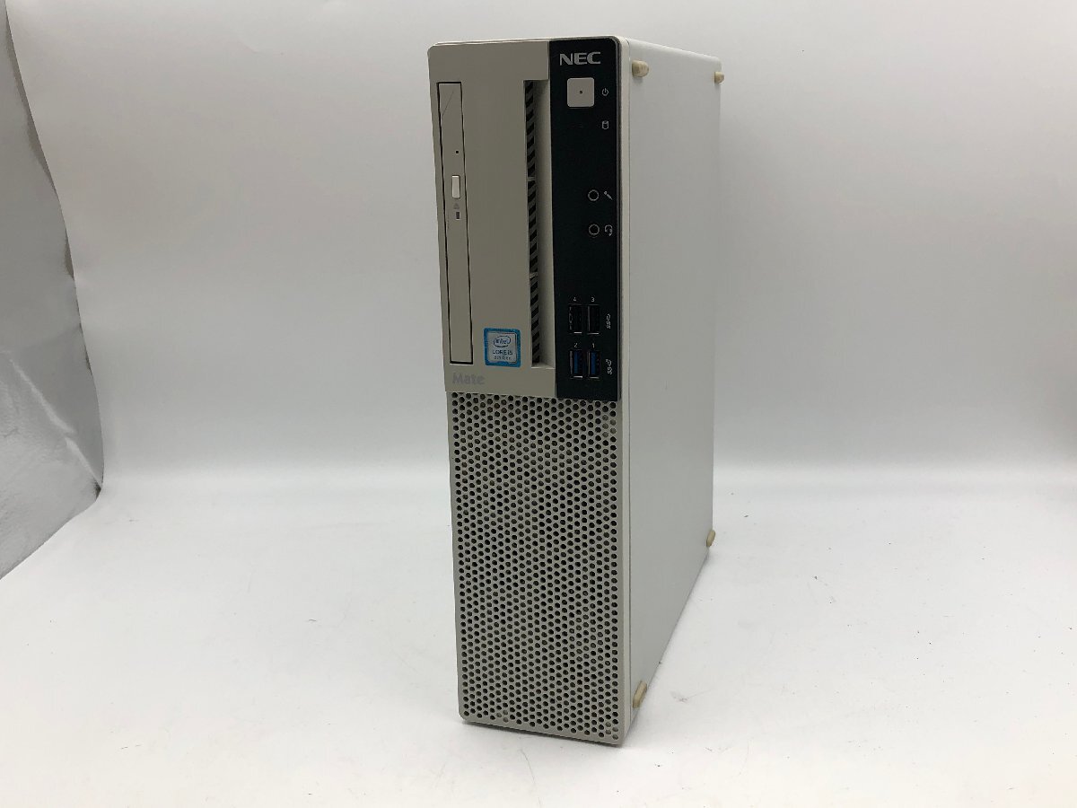 【ハード王】1円~/デスク/NEC Mate PC-MJM28LZ7ADS3/Corei5-8400/8GB/ストレージ無/20497-B拍卖