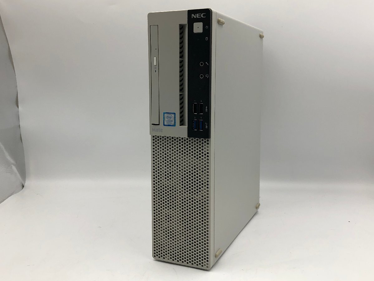 【ハード王】1円~/デスク/NEC Mate PC-MRM29LZGACZ5/Corei5-9400/8GB/ストレージ無/19751-B拍卖