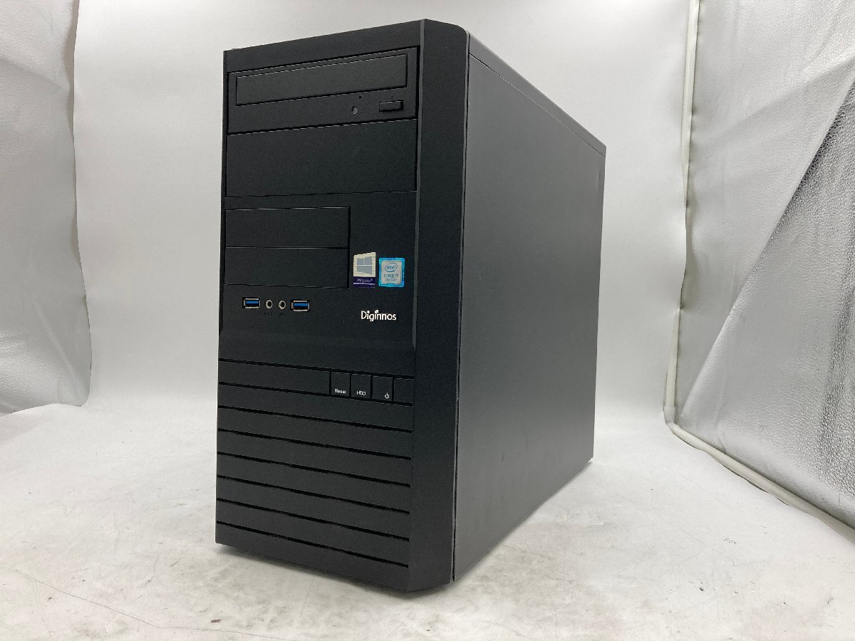 【ハード王】1円~/デスク/THIRDWAVE PRIME H110M-A/M.2(マザボ)/Corei7-7700/8GB/ストレージ無/21088-H拍卖