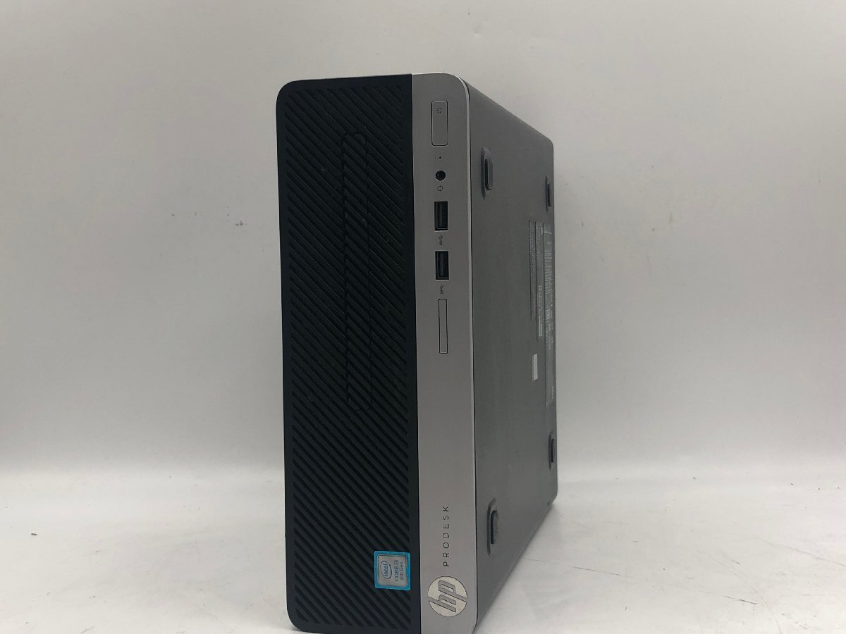 【ハード王】1円~/デスク/HP ProDesk400G6SFF/Corei3-9100/8GB/ストレージ無/21178-H22拍卖