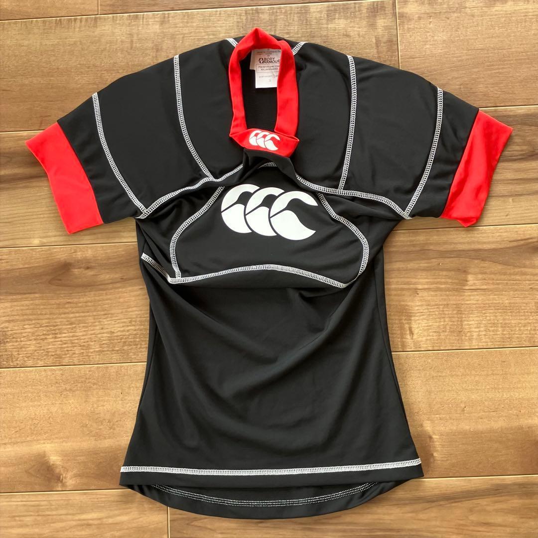 ★美品 BODY ARMOUR カンタベリーニュージーランド ボディーアーマー ショルダーガード プロテクター S拍卖