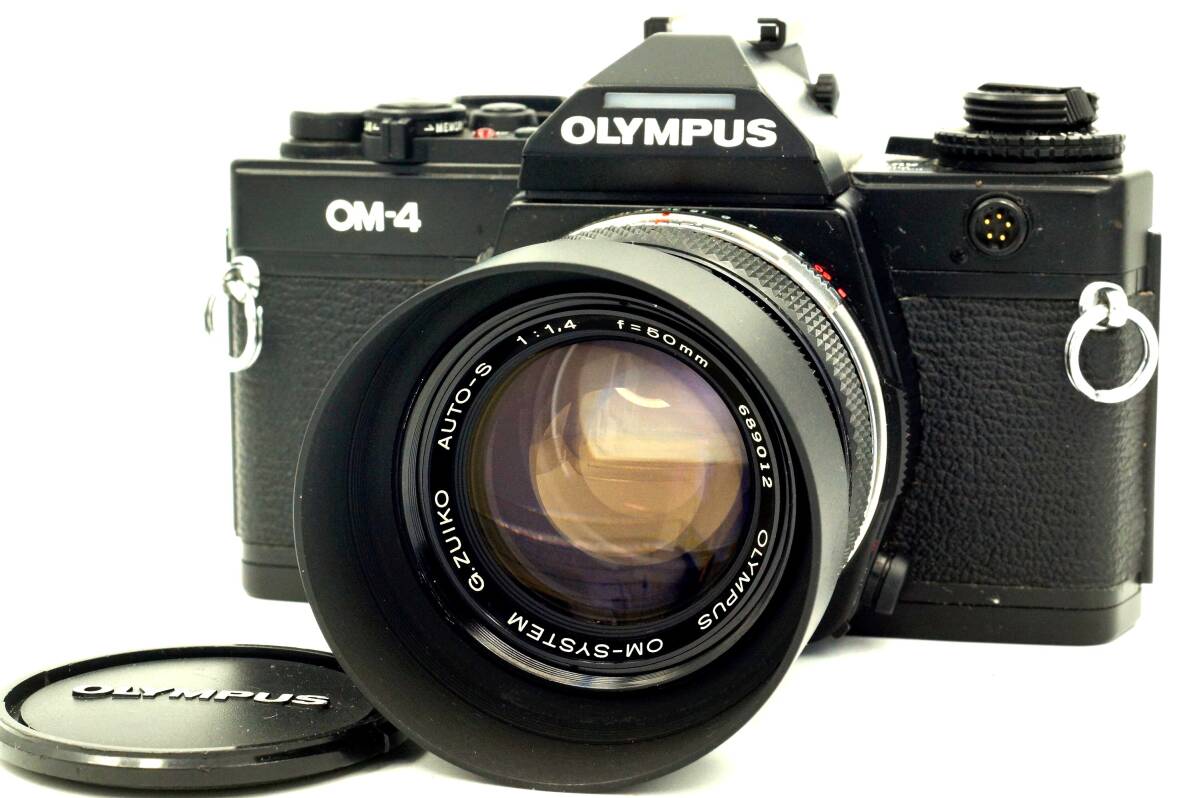 作動確認済!! OLYMPUS OM-4 ZUIKO AUTO-S 1:1.4 f=50mm拍卖