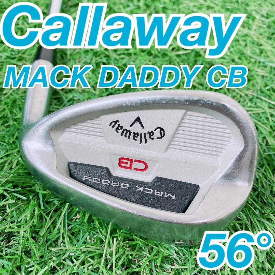 ゴルフメンズ ウェッジ キャロウェイ Callaway マックダディーCB 56° MACK DADDY CB N.S.PRO 950GH neo N1688拍卖
