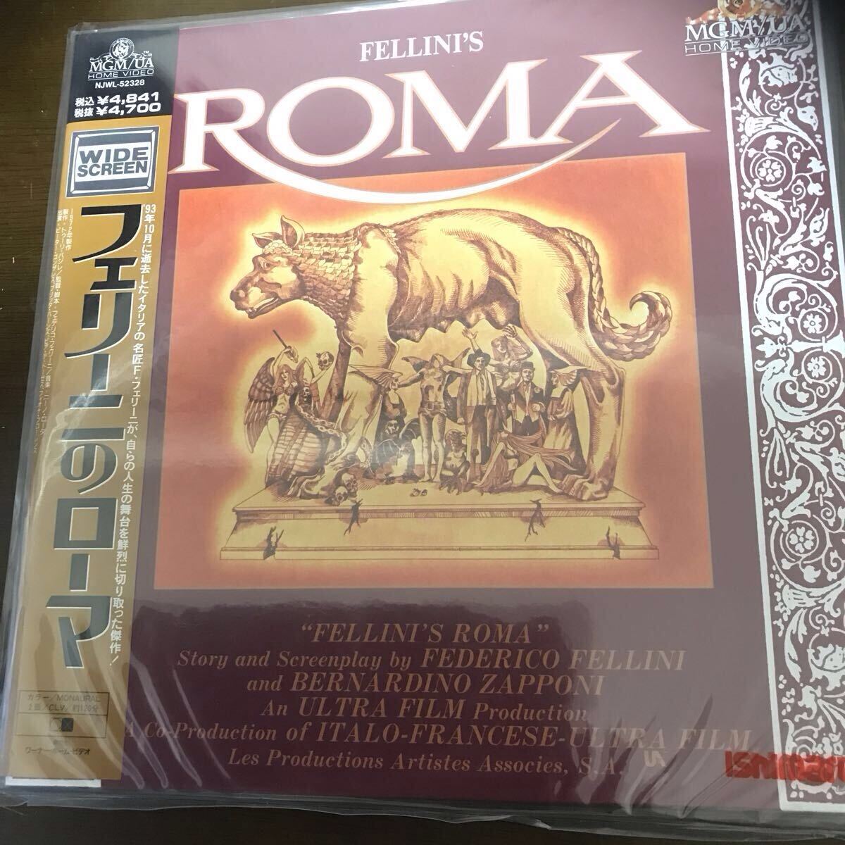 レーザーデスク新品未開封 フェリーニのローマ拍卖