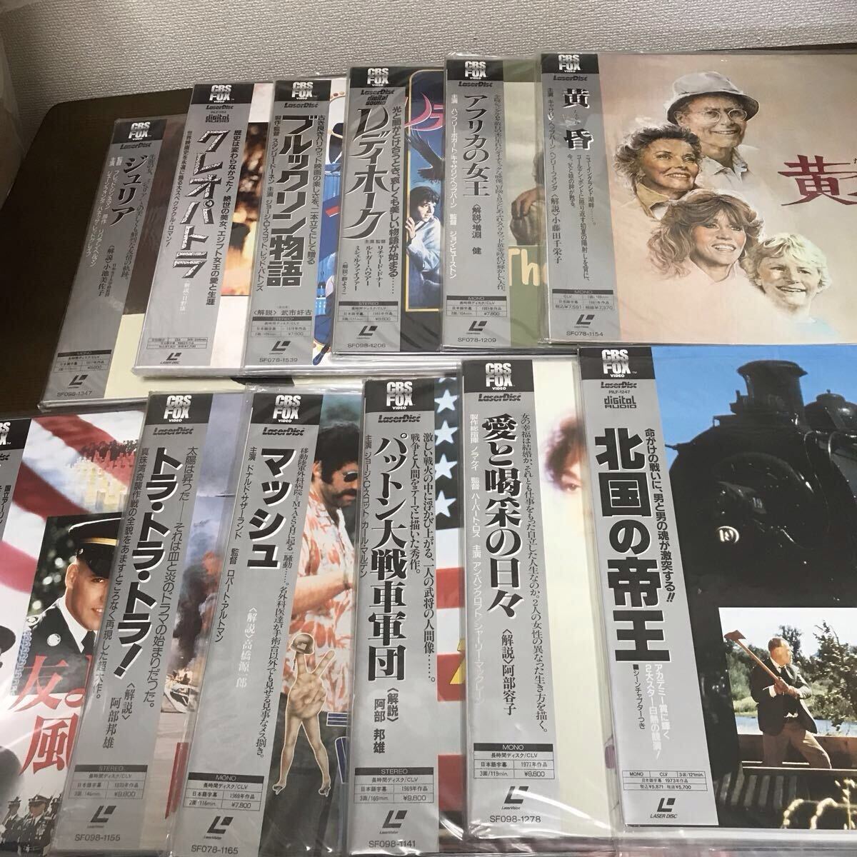 レーザーデスク未使用 CBS FOX 12作品拍卖