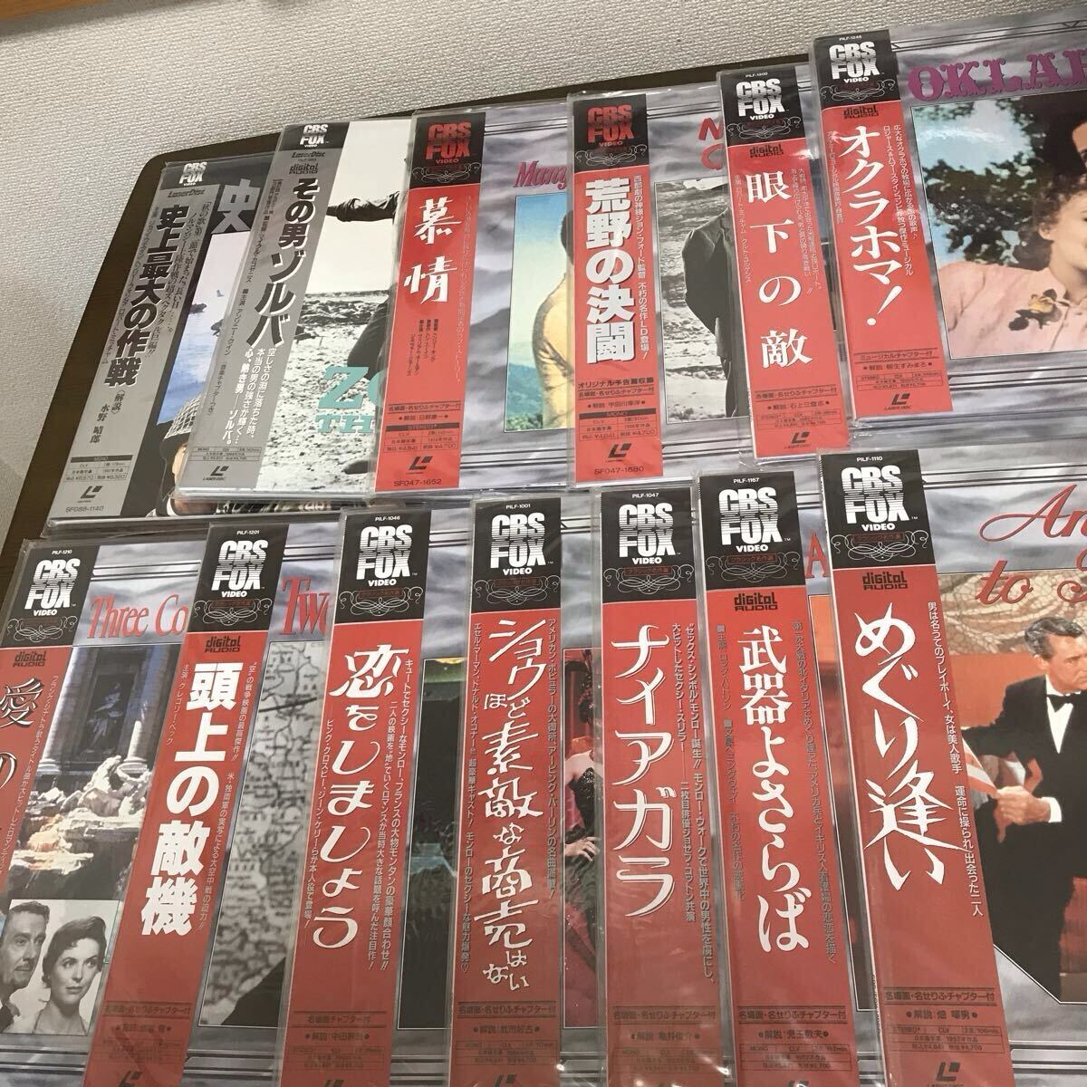 レーザーデスク未使用 CBS FOX 13作品拍卖