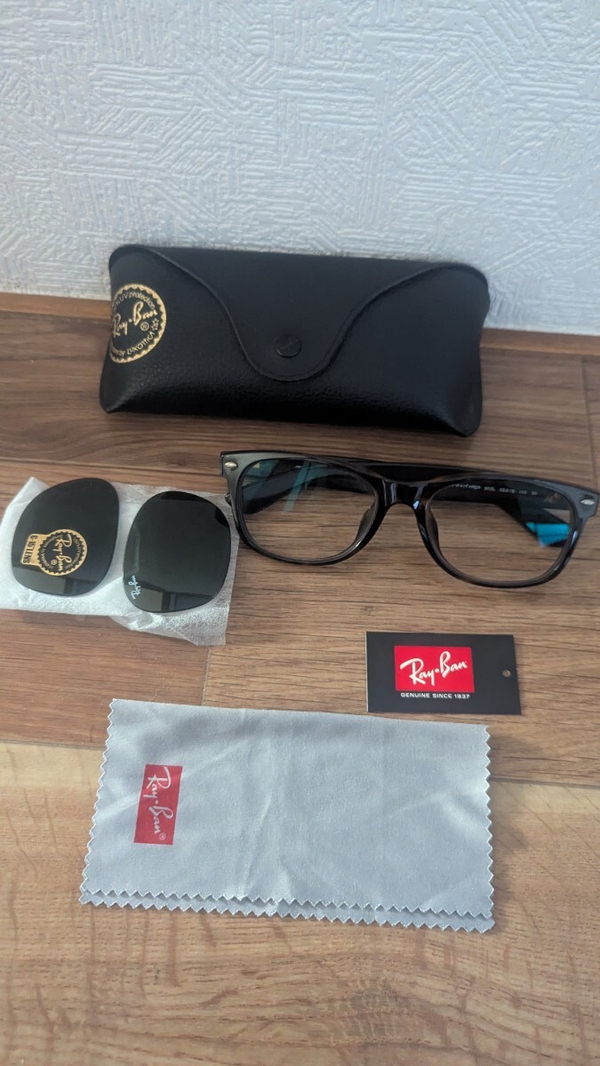 【ケース・元レンズ付】 Ray-Ban レイバンRB 2132-F  WAYFARER  ウェイファーラー 拍卖