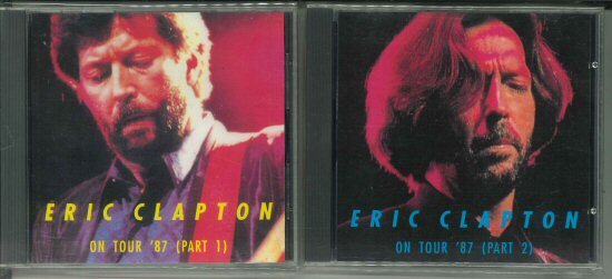 ★コレクターズCD「クラプトン 2枚まとめて ERIC CLAPTON ON TOUR '87 PART1 & PART2」拍卖