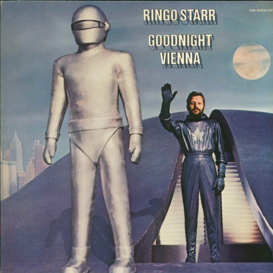 ★白ラべルLP「リンゴ・スター RINGO STARR GOODNIGHT VIENNA」DJ(white) 11_10拍卖