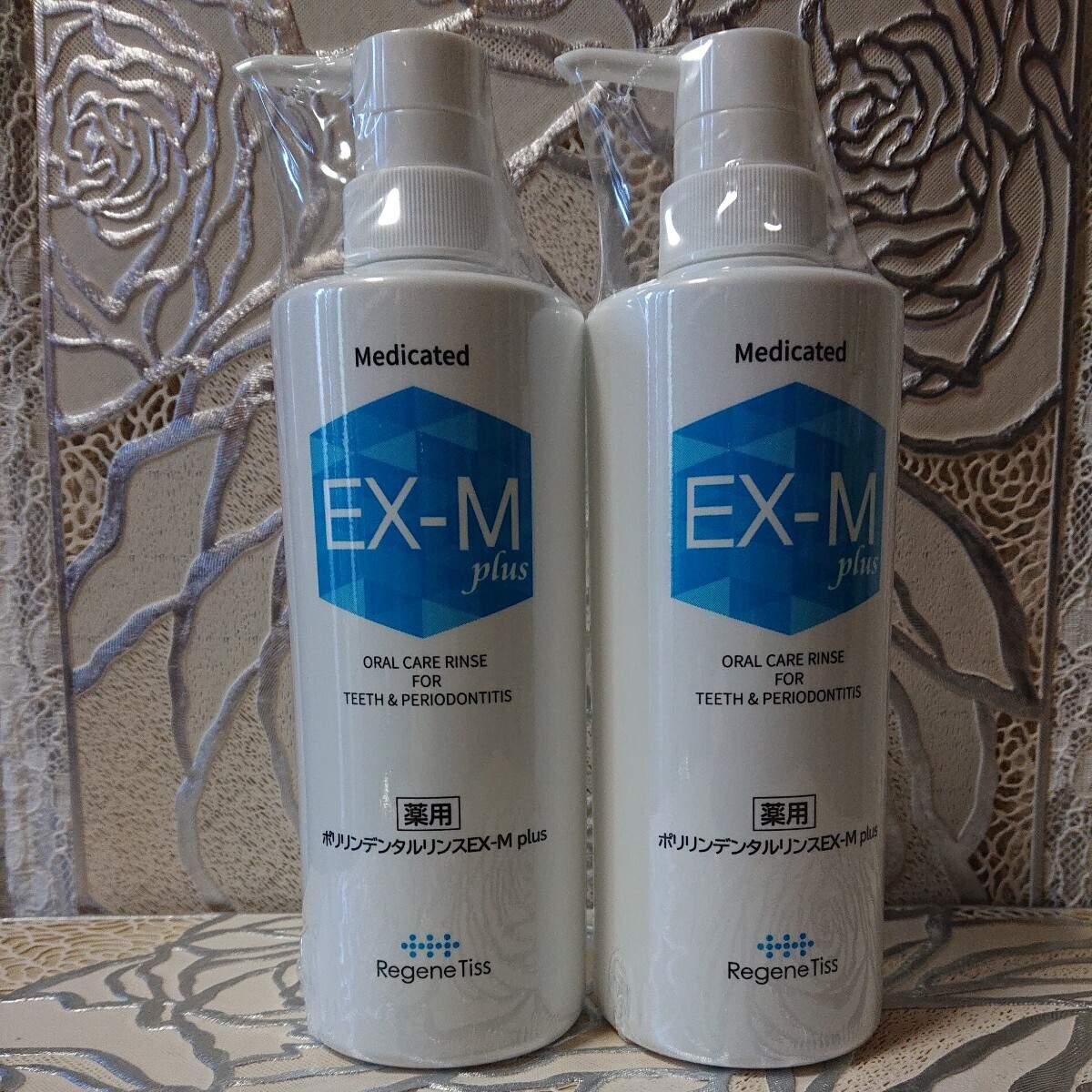 薬用ポリリンデンタルリンスEX-M plus 500mL×2本・液体歯磨き*最新リニューアル品*ショップチャンネル拍卖