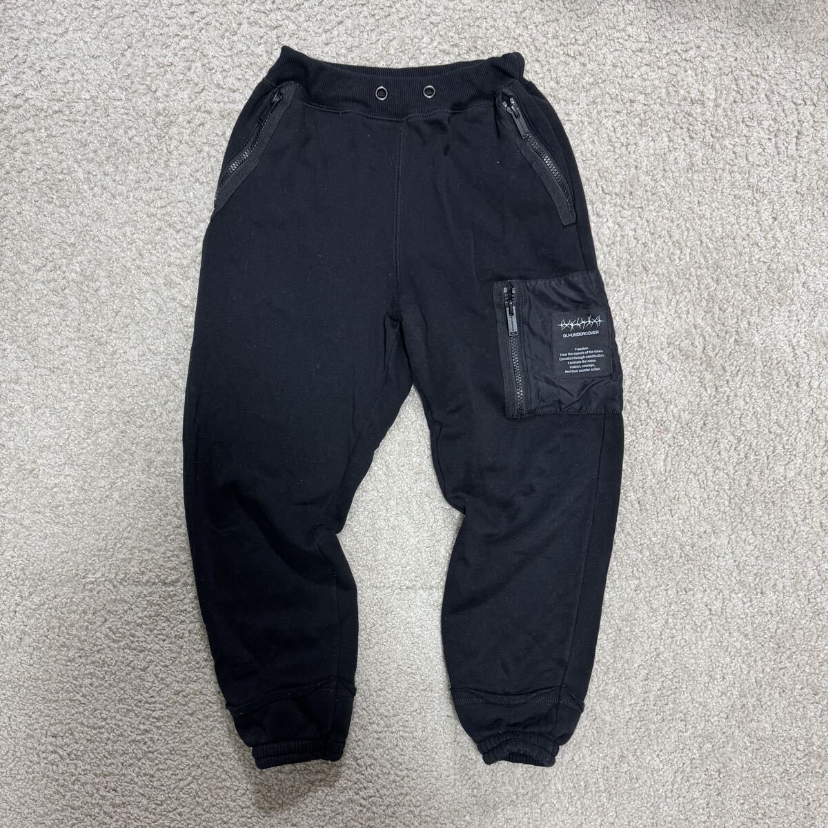 GU ジーユー × アンダーカバー ジョガー パンツ 130cm拍卖