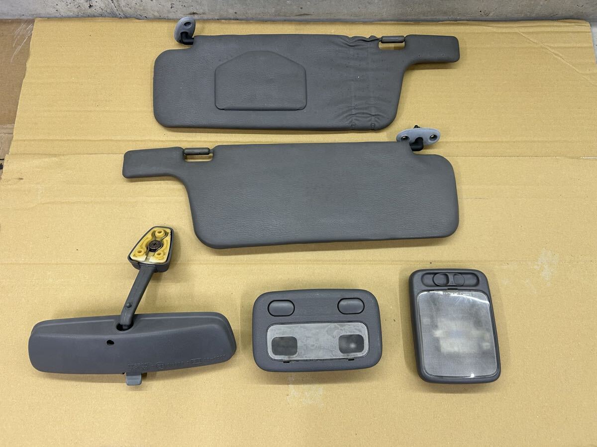 S14 シルビア 前期 日産 純正 ルームランプ マップランプ ルームミラー バイザー拍卖